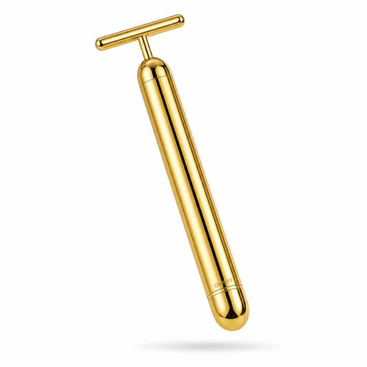 Auria Glow - Rodillo facial 24K, vista frontal